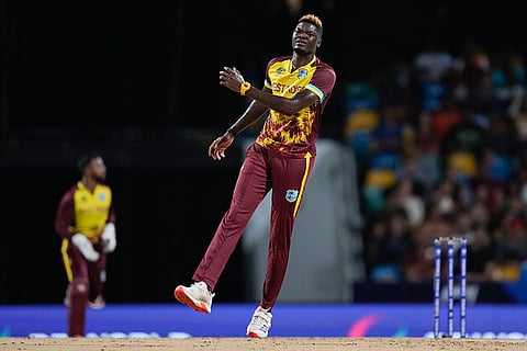 West Indies' bowler Alzarri Joseph